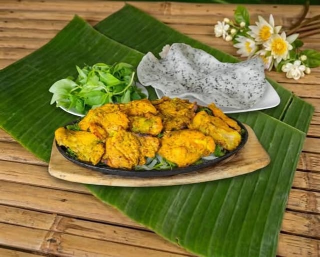 Grilled Fish with Dill and Turmeric (Chả Cá Thăng Long).